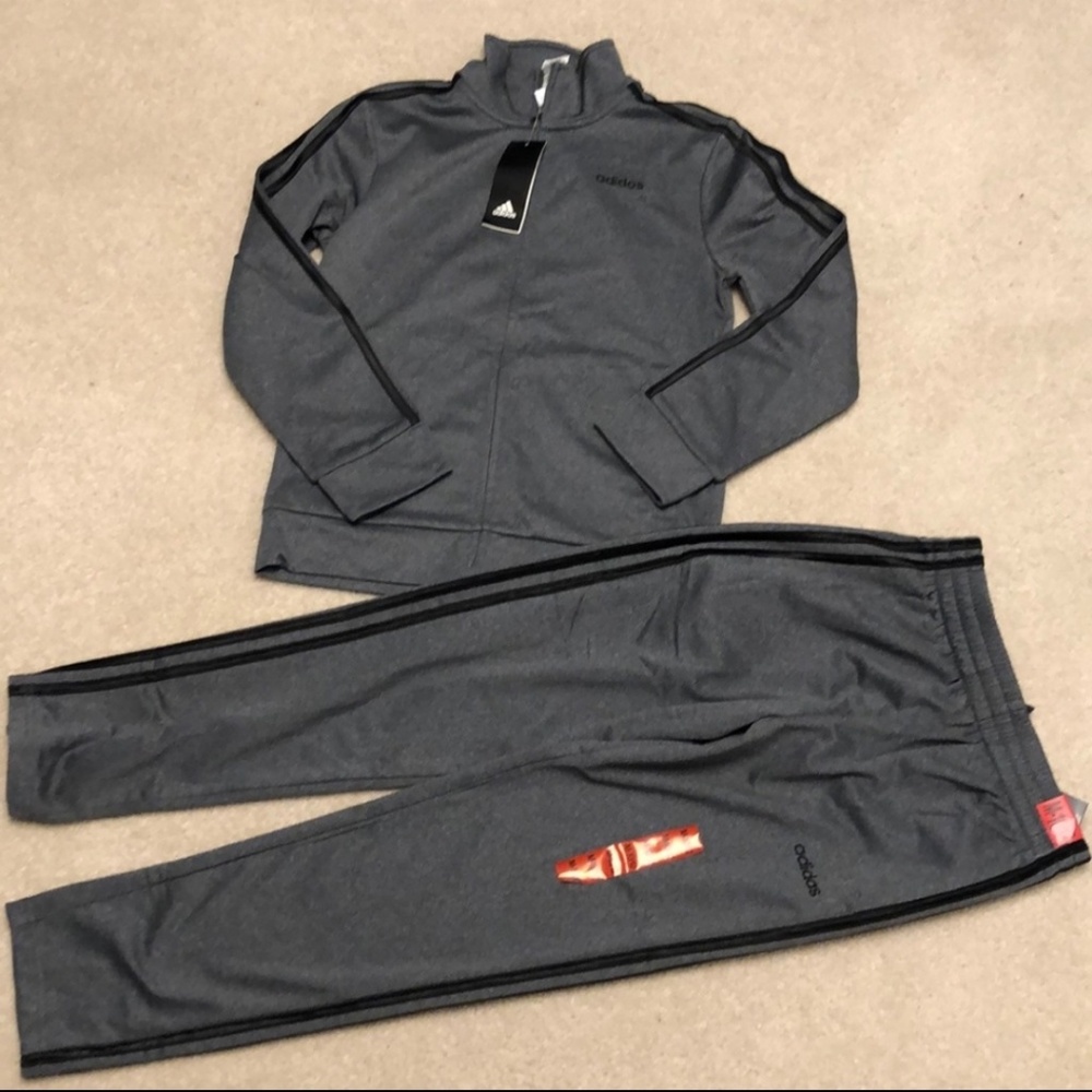 NWT Adidas track/jogging suit 10-12